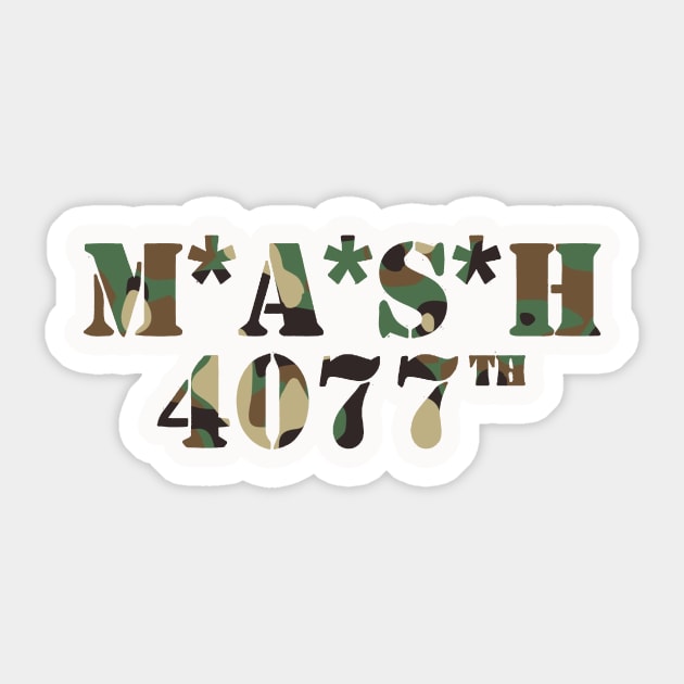 mash 4077 Sticker by clownverty